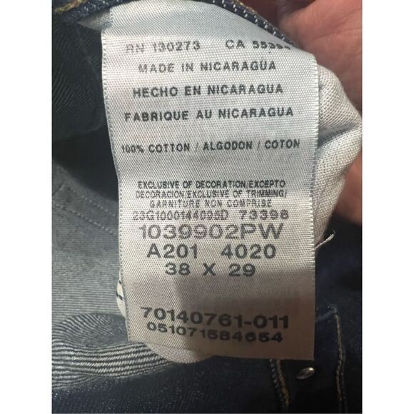 Wrangler Men’s  Jeans Sz 38/29 - Picture 3 of 5